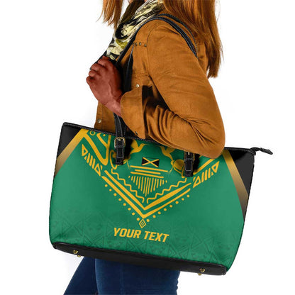 JLP Choose Jamaica Leather Tote Bag - African Pride