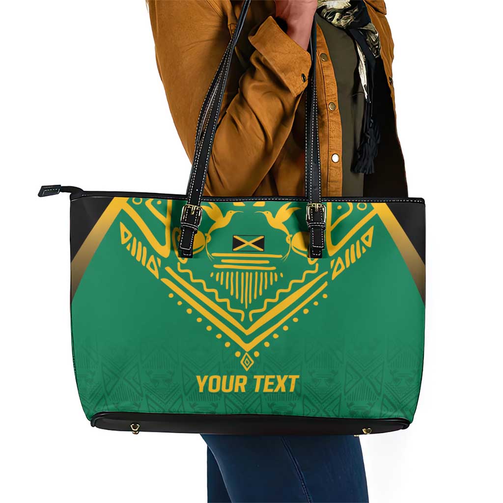JLP Choose Jamaica Leather Tote Bag - African Pride