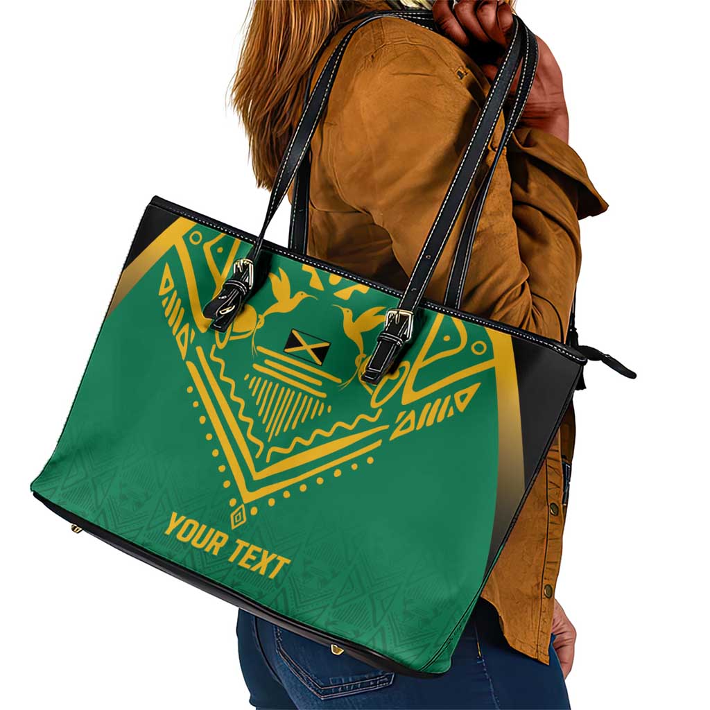 JLP Choose Jamaica Leather Tote Bag - African Pride