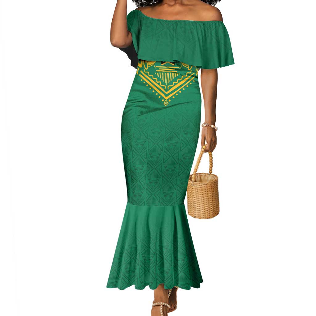 JLP Choose Jamaica Mermaid Dress - African Pride