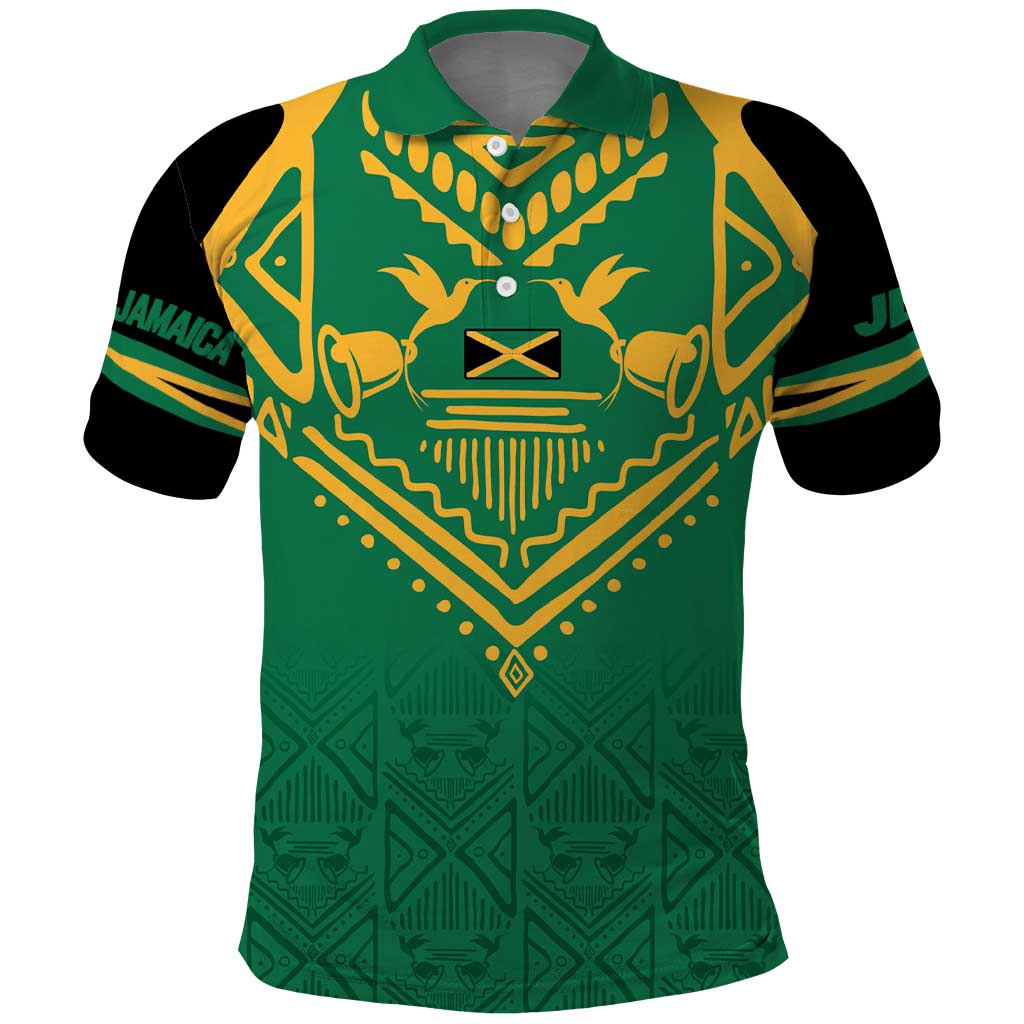 JLP Choose Jamaica Polo Shirt - African Pride