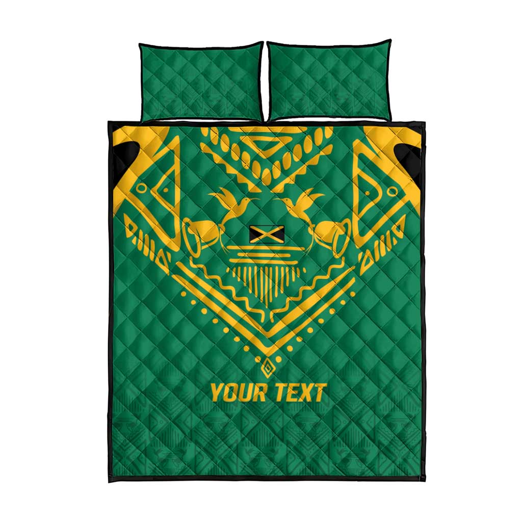 JLP Choose Jamaica Quilt Bed Set - African Pride