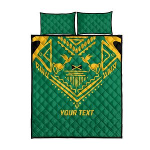JLP Choose Jamaica Quilt Bed Set - African Pride