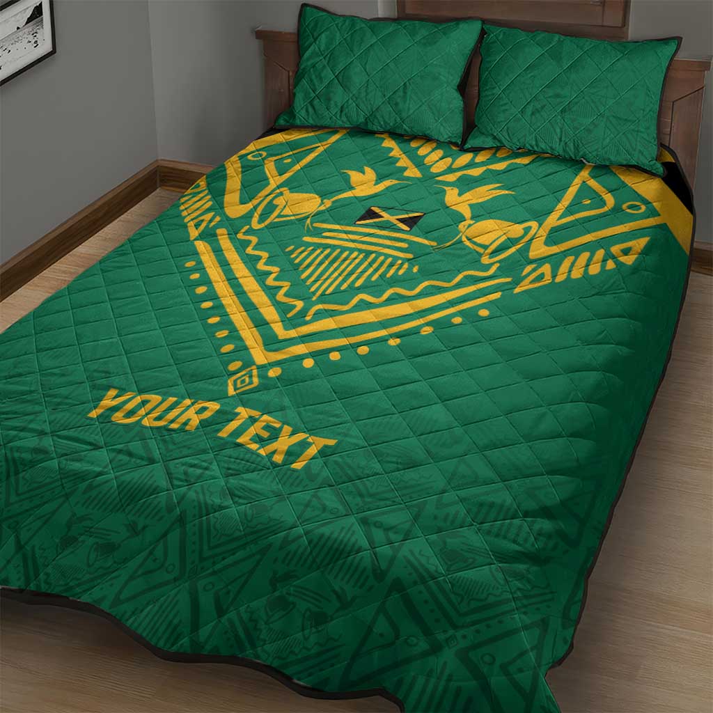 JLP Choose Jamaica Quilt Bed Set - African Pride