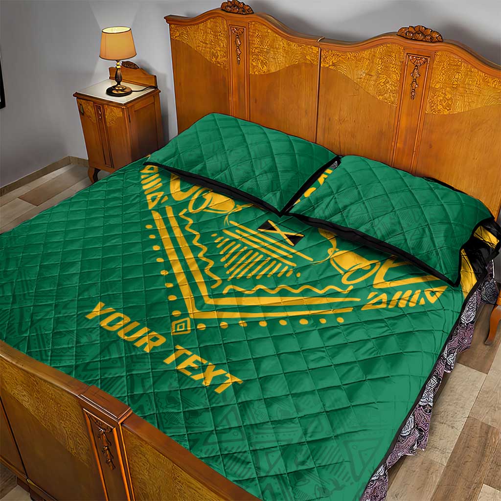 JLP Choose Jamaica Quilt Bed Set - African Pride