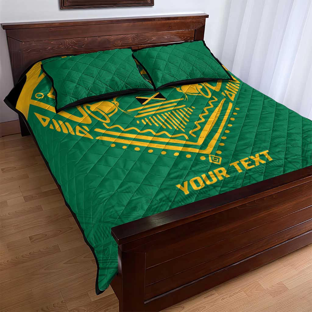 JLP Choose Jamaica Quilt Bed Set - African Pride