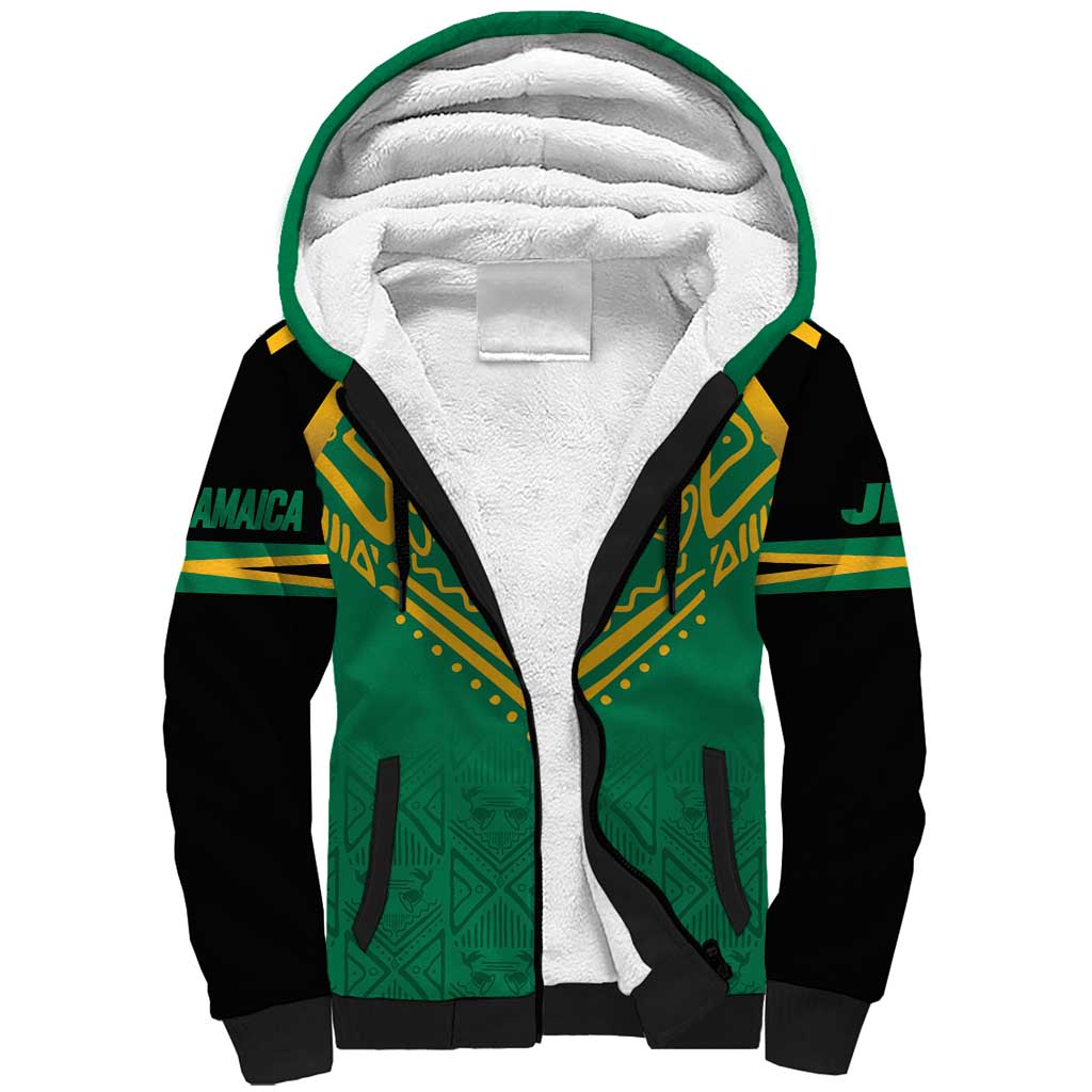 JLP Choose Jamaica Sherpa Hoodie - African Pride