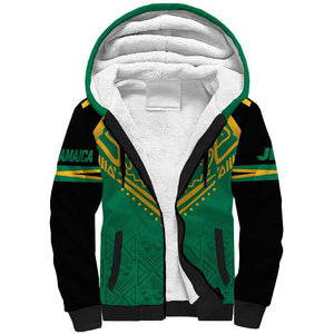 JLP Choose Jamaica Sherpa Hoodie - African Pride