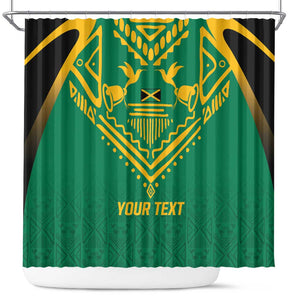 JLP Choose Jamaica Shower Curtain - African Pride