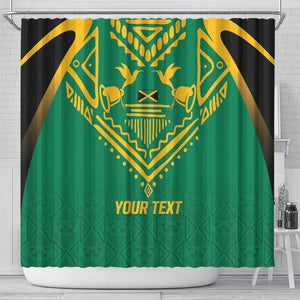 JLP Choose Jamaica Shower Curtain - African Pride