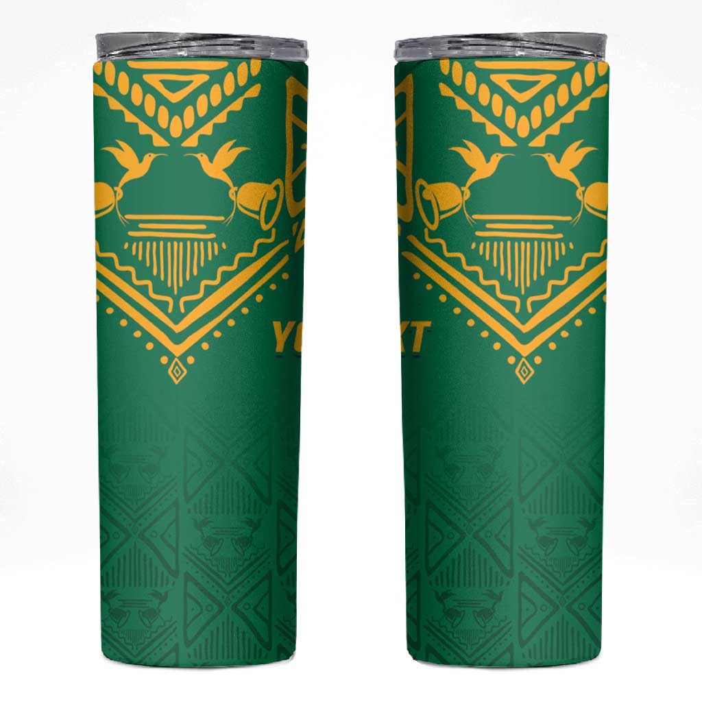 JLP Choose Jamaica Skinny Tumbler - African Pride