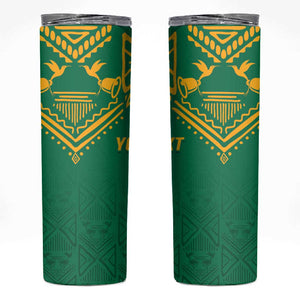 JLP Choose Jamaica Skinny Tumbler - African Pride
