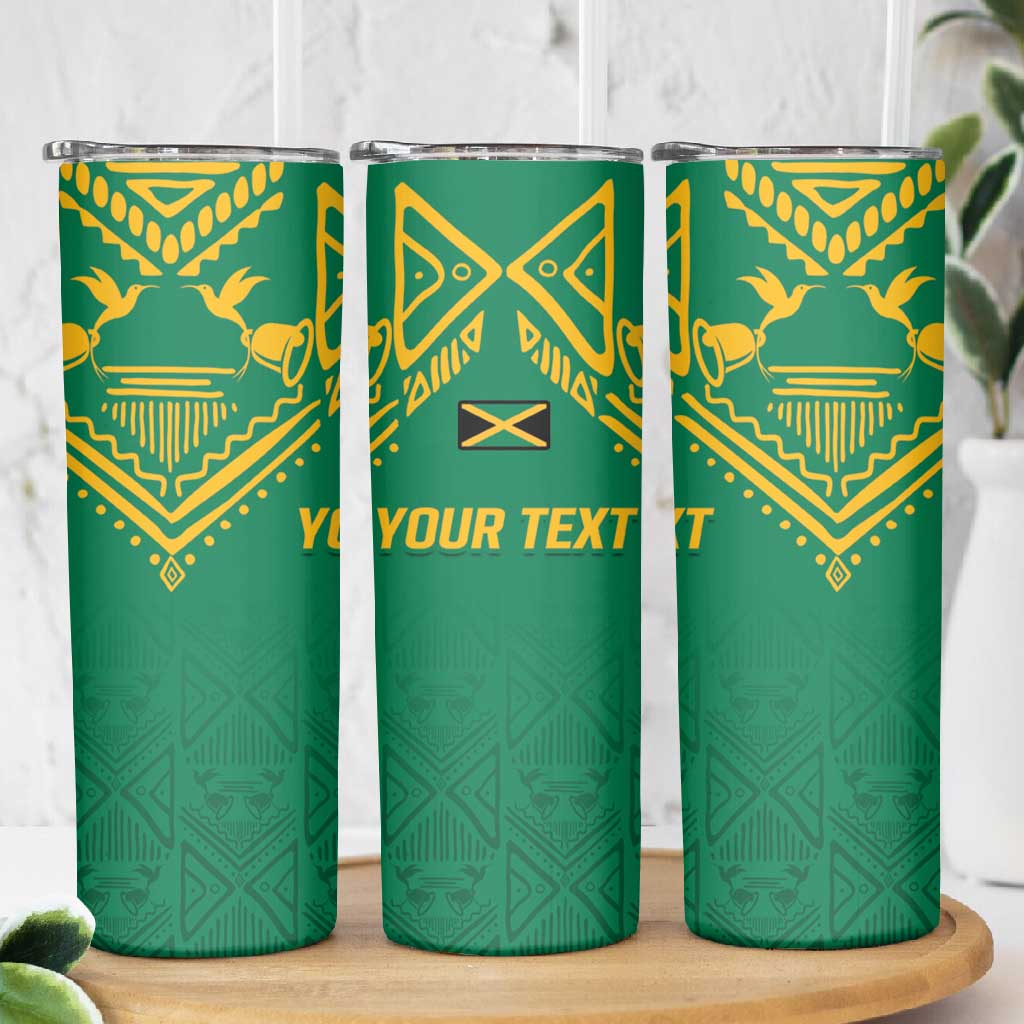 JLP Choose Jamaica Skinny Tumbler - African Pride