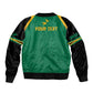JLP Choose Jamaica Sleeve Zip Bomber Jacket - African Pride