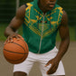 JLP Choose Jamaica Sleeveless Zip Hoodie - African Pride