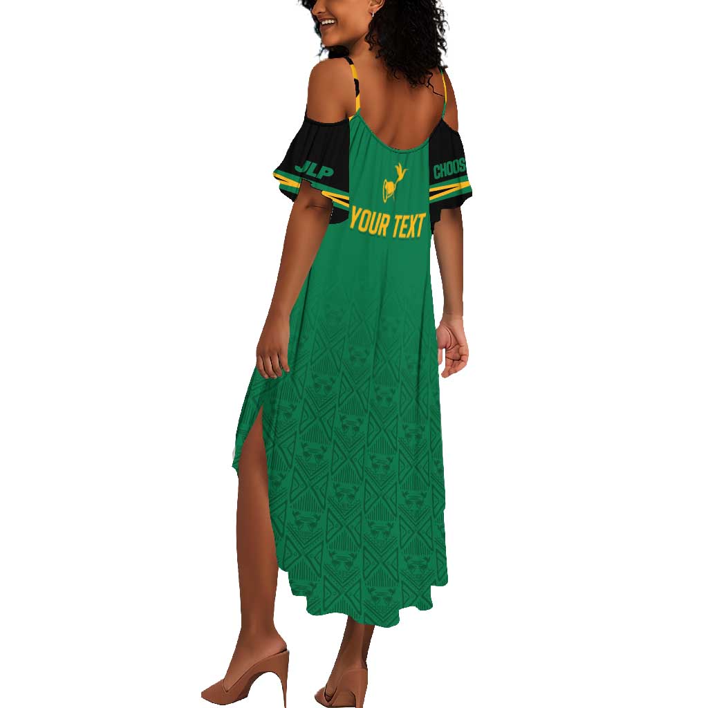 JLP Choose Jamaica Summer Maxi Dress - African Pride