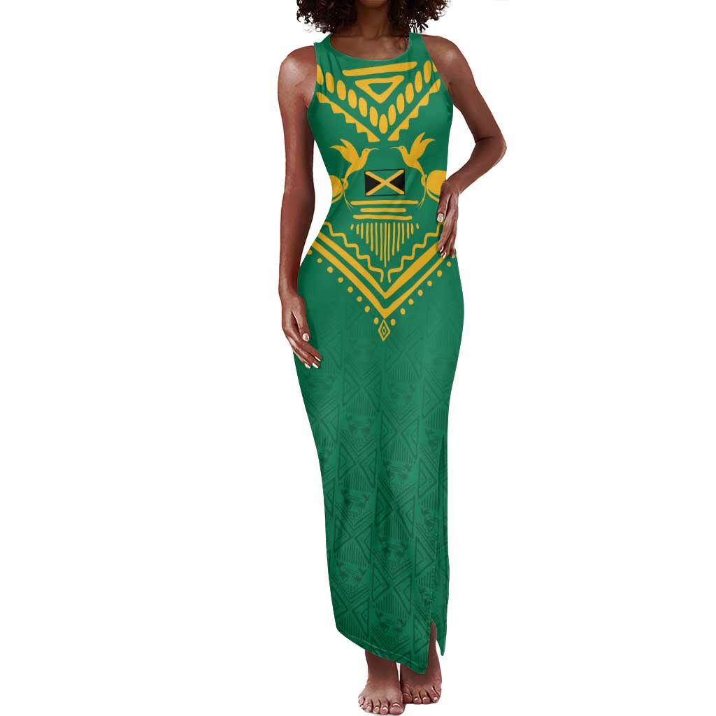 JLP Choose Jamaica Tank Maxi Dress - African Pride