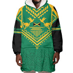JLP Choose Jamaica Wearable Blanket Hoodie - African Pride