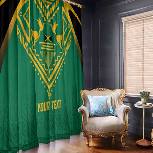 JLP Choose Jamaica Window Curtain - African Pride
