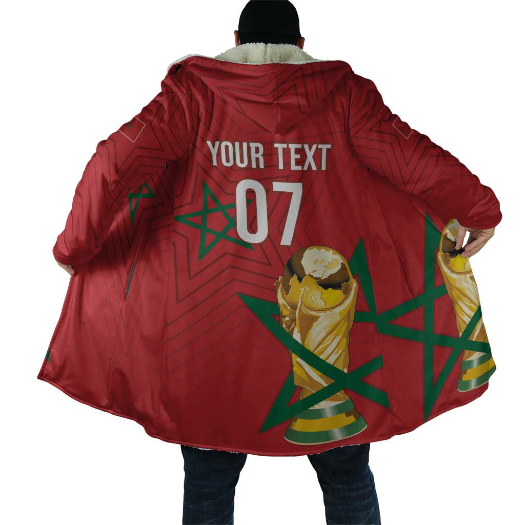 Morocco Football WC2026 Custom Cloak Atlas Lions - Conquer The World - African Pride