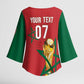 Morocco Football WC2026 Custom Kimono Sleeve Blouse Atlas Lions - Conquer The World - African Pride