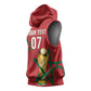 Morocco Football WC2026 Custom Sleeveless Hoodie Atlas Lions - Conquer The World - African Pride