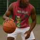 Morocco Football WC2026 Custom Sleeveless Hoodie Atlas Lions - Conquer The World - African Pride