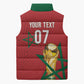 Morocco Football WC2026 Custom Sleeveless Puffer Jacket Atlas Lions - Conquer The World - African Pride