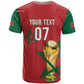 Morocco Football WC2026 Custom T shirt Atlas Lions - Conquer The World - African Pride