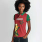 Morocco Football WC2026 Custom Women Polo Shirt Atlas Lions - Conquer The World - African Pride