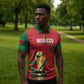 Morocco Football WC2026 Custom Zipper Polo Shirt Atlas Lions - Conquer The World - African Pride