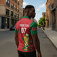 Morocco Football WC2026 Custom Zipper Polo Shirt Atlas Lions - Conquer The World - African Pride