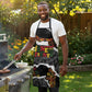 Juneteenth Freedom Day Grunge Ethnic Motif Apron Black History
