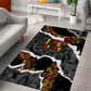 Juneteenth Freedom Day Grunge Ethnic Motif Area Rug Black History