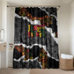 Juneteenth Freedom Day Grunge Ethnic Motif Bathroom Set Black History