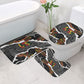 Juneteenth Freedom Day Grunge Ethnic Motif Bathroom Set Black History