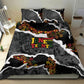 Juneteenth Freedom Day Grunge Ethnic Motif Bedding Set Black History