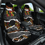 Juneteenth Freedom Day Grunge Ethnic Motif Car Seat Cover Black History