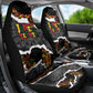 Juneteenth Freedom Day Grunge Ethnic Motif Car Seat Cover Black History