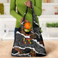 Juneteenth Freedom Day Grunge Ethnic Motif Grocery Bag Black History