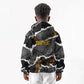 Juneteenth Freedom Day Personalized Grunge Ethnic Motif Kid Hoodie Black History