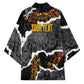 Juneteenth Freedom Day Personalized Grunge Ethnic Motif Kimono Black History