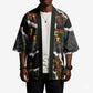 Juneteenth Freedom Day Personalized Grunge Ethnic Motif Kimono Black History