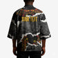 Juneteenth Freedom Day Personalized Grunge Ethnic Motif Kimono Black History
