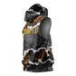 Juneteenth Freedom Day Personalized Grunge Ethnic Motif Sleeveless Hoodie Black History
