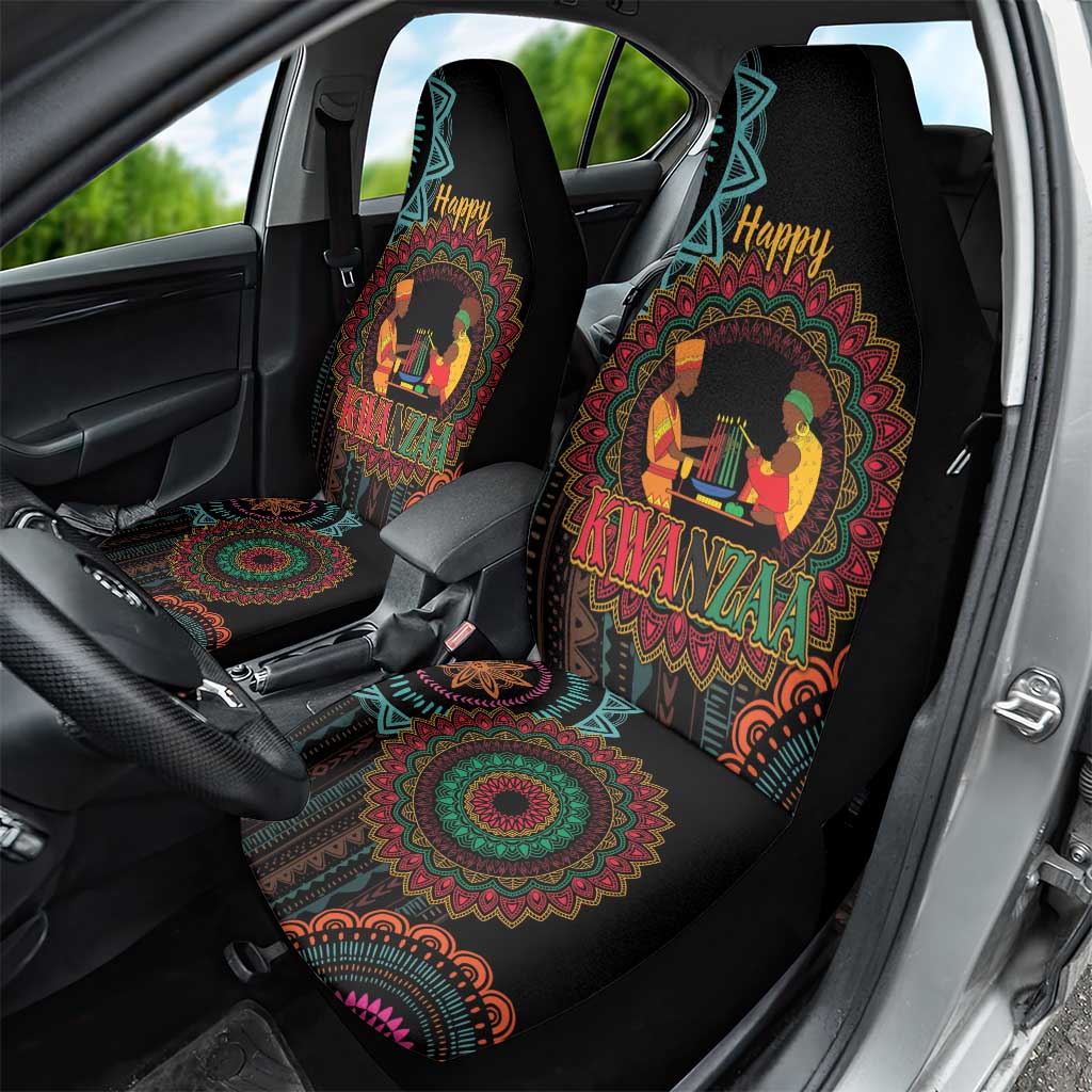 Africa Happy Kwanzaa Car Seat Cover Nguzo Saba