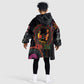 Africa Happy Kwanzaa Kid Wearable Blanket Hoodie Nguzo Saba