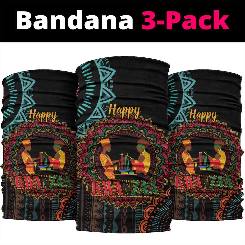 Africa Happy Kwanzaa Neck Gaiter Nguzo Saba LT7