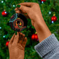 Happy Kwanzaa African Ceramic Ornament Mandala Mix Nguzo Saba LT7