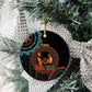 Happy Kwanzaa African Ceramic Ornament Mandala Mix Nguzo Saba LT7